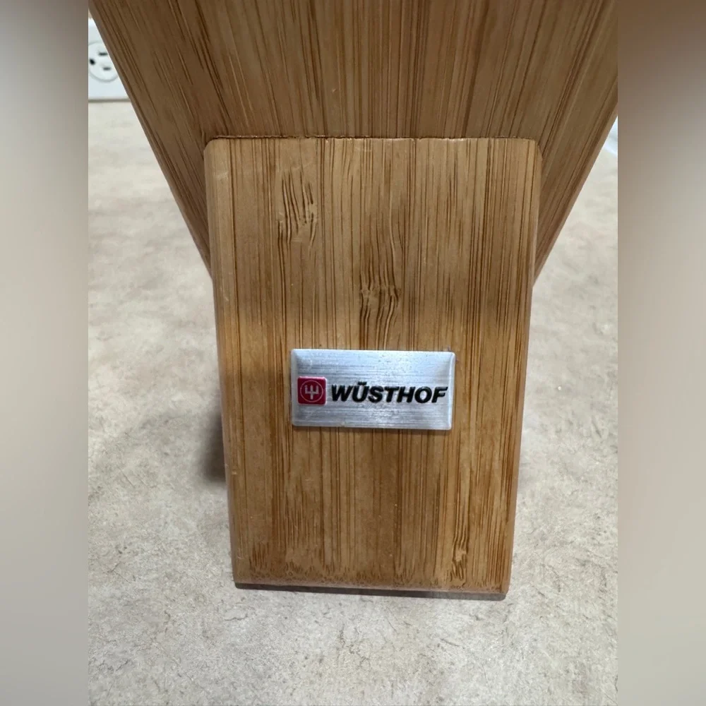 WÜSTHOF 6-Slot Wooden Knife Holder